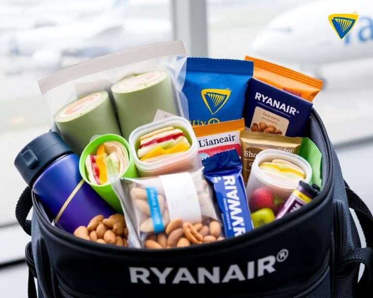 ryanair bagaż podręczny jedzenie