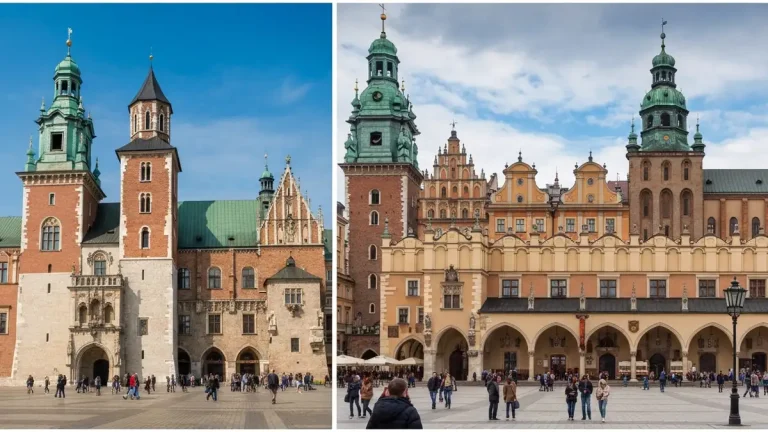 Wawel, Rynek Główny i Sukiennice - główne atrakcje Krakowa wymagające biletów wstępu