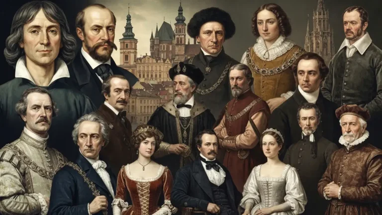Słynni krakusi - mozaika portretów postaci historycznych, które zmieniły Kraków i Polskę